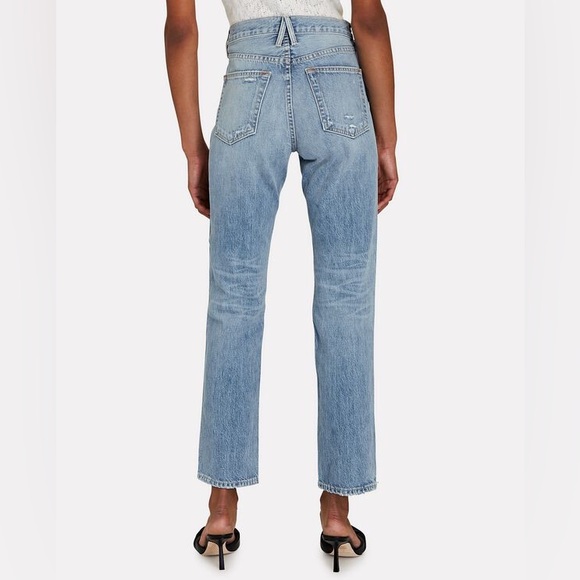 NWT SLVRLAKE Virginia Slim Straight-Leg Jeans - Picture 6 of 11